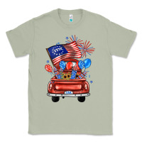Matcha farm truck,america flag Classic Tee - JahusDesignShop