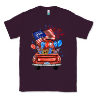 Plum farm truck,america flag Classic Tee - JahusDesignShop