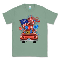 Sage farm truck,america flag Classic Tee - JahusDesignShop