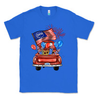 True Royal farm truck,america flag Classic Tee - JahusDesignShop