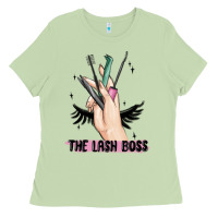 Matcha the lash boss Ladies Tee - MaliasSmallBusiness