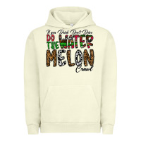 Pigment Pistachio If you Drink Don't Drive Do the Watermelon Crawl Urban Hoodie - CowhideDigitalArt