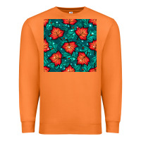 Carrot fall leaves seamless pattern Premium Sweatshirt - BundleAndBundleShop