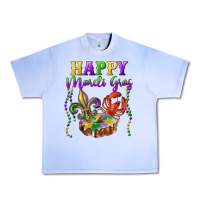 Grape Ice happy mardi gras fleur de lis king cake crawfish Urban Heavy Tee - RanaPortraitStore