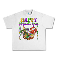 Lunar Rock happy mardi gras fleur de lis king cake crawfish Urban Heavy Tee - RanaPortraitStore