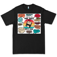 Black ı keep all my dad jokes in a dad a base Premium Tee - MaliasSmallBusiness
