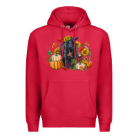 Cardinal Fall black angus Premium Hoodie - RanaPortraitStore