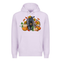 Lilac Fall black angus Premium Hoodie - RanaPortraitStore