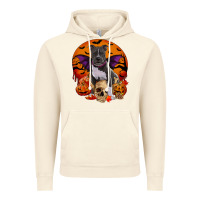 Vintage Artic halloween pitbull dog Vintage Hoodie - RanaPortraitStore