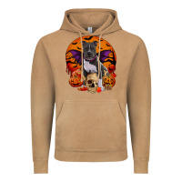 Vintage Camel halloween pitbull dog Vintage Hoodie - RanaPortraitStore