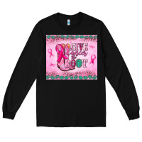 Black Give Cancer the boot Long Sleeve Tee - NancyCooperArtShop
