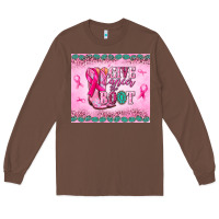 Chestnut Give Cancer the boot Long Sleeve Tee - NancyCooperArtShop