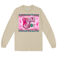Mushroom Give Cancer the boot Long Sleeve Tee - NancyCooperArtShop