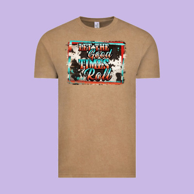 Let The Good Times Roll Vintage Tee Designed By Jasminsmagicworld