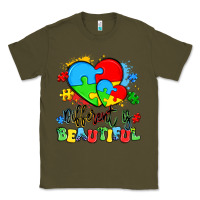 Army Green different is beautiful Classic Tee - Artiststas
