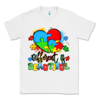 White different is beautiful Classic Tee - Artiststas