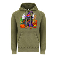 Vintage Olive Halloween dachshund puppy dog Vintage Hoodie - RanaPortraitStore