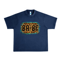 Navy Leopard Pattern Babe Tried Urban Heavy Tee - Bettercallsaul