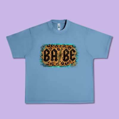 Leopard Pattern Babe Tried Urban Heavy Tee Designed By Bettercallsaul