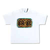 White Leopard Pattern Babe Tried Urban Heavy Tee - Bettercallsaul
