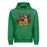 Emerald farm life chicken Urban Hoodie - SublimationCraftShop