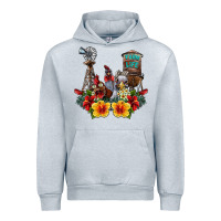 Heather Grey farm life chicken Urban Hoodie - SublimationCraftShop