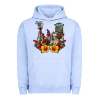 Pigment Grape Ice farm life chicken Urban Hoodie - SublimationCraftShop