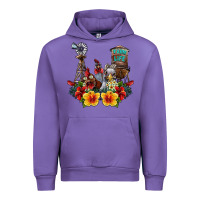 Tulip farm life chicken Urban Hoodie - SublimationCraftShop