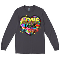Smoke love needs no words Long Sleeve Tee - NancyCooperArtShop