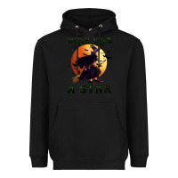 Black witch upon a star Heavyweight Hoodie - BundleAndBundleShop