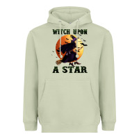 Matcha witch upon a star Heavyweight Hoodie - BundleAndBundleShop