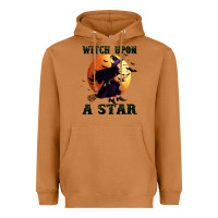 Meerkat witch upon a star Heavyweight Hoodie - BundleAndBundleShop