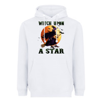 White witch upon a star Heavyweight Hoodie - BundleAndBundleShop