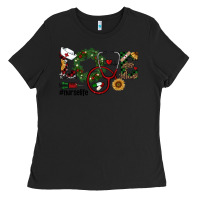 Black christmas love nurselife Ladies Tee - RanaPortraitStore