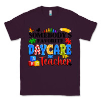 Plum somebody's favorite daycare teacher Classic Tee - Artiststas