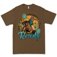 Cacao western rowdy Premium Tee - NancyCooperArtShop