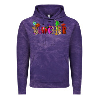 Cloud Purple Halloween Teacher Vintage Hoodie - RanaPortraitStore
