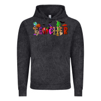 Vintage Black Halloween Teacher Vintage Hoodie - RanaPortraitStore