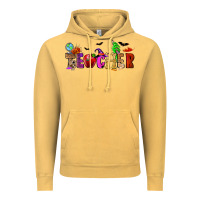 Vintage Mustard Halloween Teacher Vintage Hoodie - RanaPortraitStore
