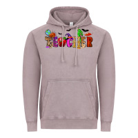Vintage Zinc Halloween Teacher Vintage Hoodie - RanaPortraitStore