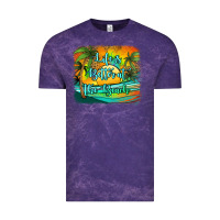 Cloud Purple life is better at the beach Vintage Tee - Jasminsmagicworld
