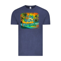 Vintage Denim life is better at the beach Vintage Tee - Jasminsmagicworld