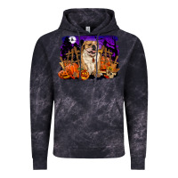 Cloud Black Halloween english bulldog Vintage Hoodie - RanaPortraitStore