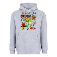 Heather Grey ready to crush 1st grade Heavyweight Hoodie - BundleAndBundleShop