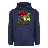 Navy ready to crush 1st grade Heavyweight Hoodie - BundleAndBundleShop