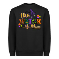 Black the witch is in Heavyweight Sweatshirt - CowGirlArtShop