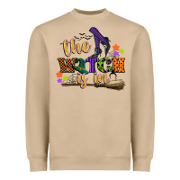 Mushroom the witch is in Heavyweight Sweatshirt - CowGirlArtShop
