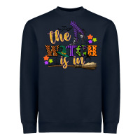 Navy the witch is in Heavyweight Sweatshirt - CowGirlArtShop