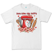 White bake same one happy Premium Tee - MaliasSmallBusiness
