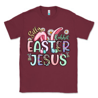 Burgundy silly rabbit easter jesus Classic Tee - Artiststas
